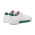 Breeze Tennis Knit Sneaker // White + Court Green (US: 10)