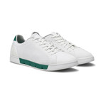 Breeze Tennis Knit Sneaker // White + Court Green (US: 9)