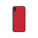 Elite iPhone X Case // Ruby Red