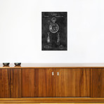 A.O. Jennings Stop Watch Patent Sketch // Chalkboard // Dan Sproul
