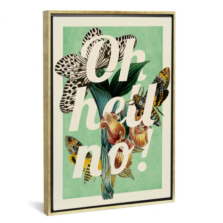 Oh Hell No! // 5by5collective (26"W x 18"H x 0.75"D)