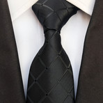 Brennan Silk Tie // Black