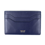 Smooth ID Card Holder Wallet // Yale Blue