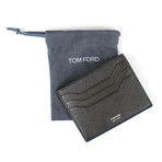 Smooth Open Side Card Holder Wallet // Dark Green