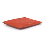 Smooth Open Side Card Holder Wallet // Orange