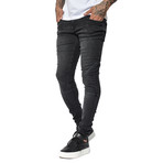 Dastizio A-Stitch Jeans // Washed Black (28WX32L)