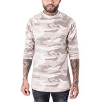 Ray Long Sleeve T-Shirt // Army Beige (XS)