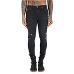 Zirio Stonewash Jeans // Black (28WX32L)