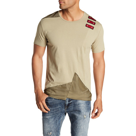 Reeves Printed T-Shirt // Olive (S)