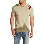 Reeves Printed T-Shirt // Olive (M)