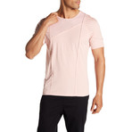 Davis Printed T-Shirt // Dusty Pink (S)
