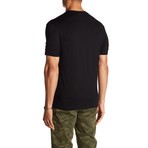 Olson Printed T-Shirt // Black (XL)