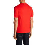 Olson Printed T-Shirt // Red (XL)