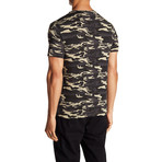 Avery Printed T-Shirt // Olive (L)
