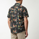 Goldfish Printed Shirt // Black (L)