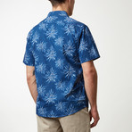 Fireworks Printed Shirt // Navy (S)