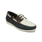 Pino Boat Shoes // Navy + White (Euro: 40)