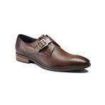 Enrico Monk Strap Shoes // Brown (Euro: 41)