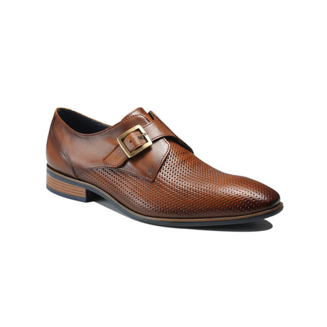 Enrico Monk Strap Shoes // Tan (Euro: 39)