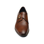 Enrico Monk Strap Shoes // Tan (Euro: 39)