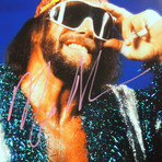 WWF Macho Man // Randy Savage Signed Photo // Custom Frame