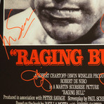 Raging Bull // Cast Signed Poster // Custom Frame