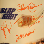 Slap Shot // Cast Signed Mini Poster // Custom Frame