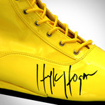 WWF Hulk Hogan // Hulk Hogan Signed Boot // Custom Museum Display