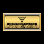 Michael Jordan // Signed Photo // Custom Frame