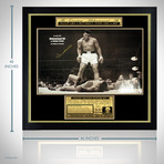Muhammad Ali Signed Poster // Custom Frame