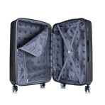 Lightweight Hardside Spinner // Black (20" Carry-On)