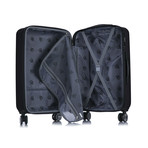Lightweight Hardside Spinner // Black (20" Carry-On)
