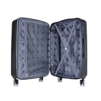 Lightweight Hardside Spinner // Black (20" Carry-On)