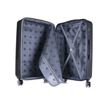 Lightweight Hardside Spinner // Black (20" Carry-On)