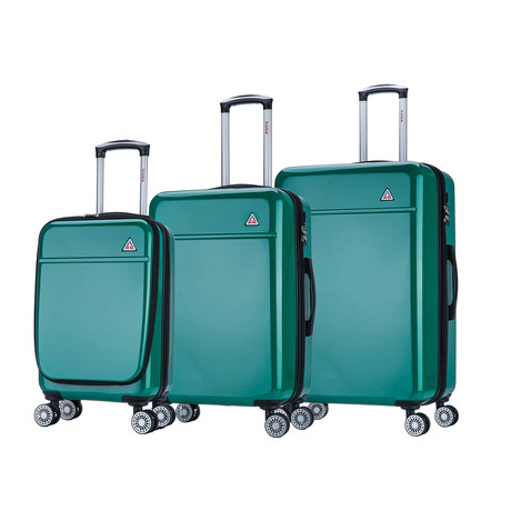 Lightweight Hardside Spinner // Green (20" Carry-On)