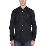 Karson High Quality Shirt // Black, Sax (S)