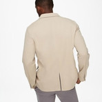 Going Places Blazer // Khaki (L)