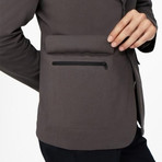 Going Places Blazer // Charcoal Heather (L)