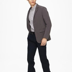 Going Places Blazer // Charcoal Heather (L)