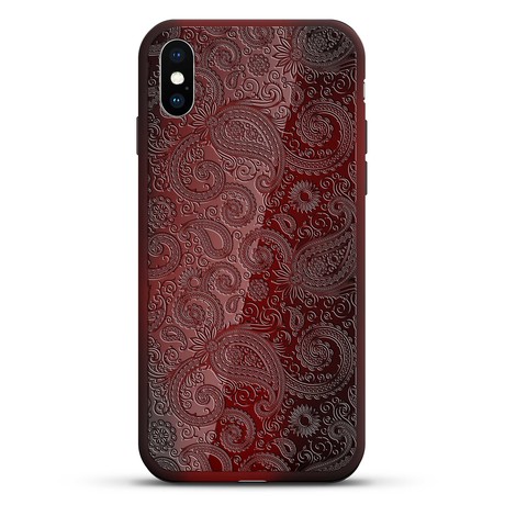 Paisley Pattern Case + Screen Protector (iPhone 6/6S)