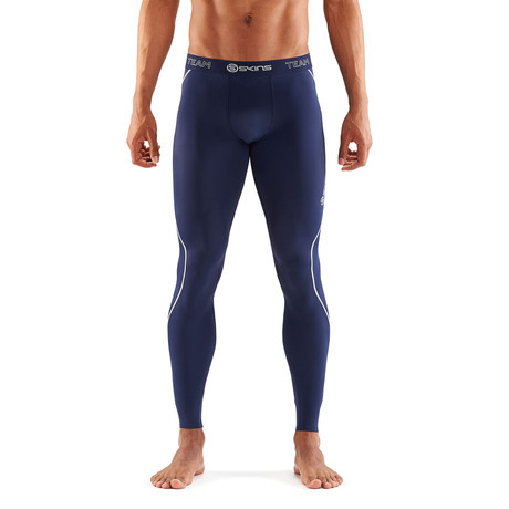 DNAmic Team Long Tights // Navy Blue (Small)