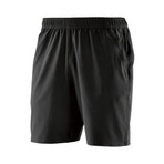 7-Inch Activewear Square Short // Black (Small)