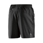 7-Inch Activewear Square Short // Black (Small)