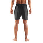 7-Inch Activewear Square Short // Black (Small)