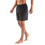 7-Inch Activewear Square Short // Black (Small)