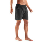 7-Inch Activewear Square Short // Black (Small)