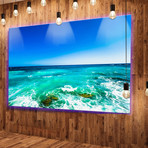 Seashore with Clear Water + Sky