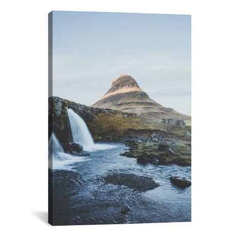 Kirkjufell, Iceland III // Luke Anthony Gram (26"W x 18"H x 0.75"D)