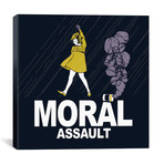 Moral Assault // Izaac Zevalking (18"W x 18"H x 0.75"D)