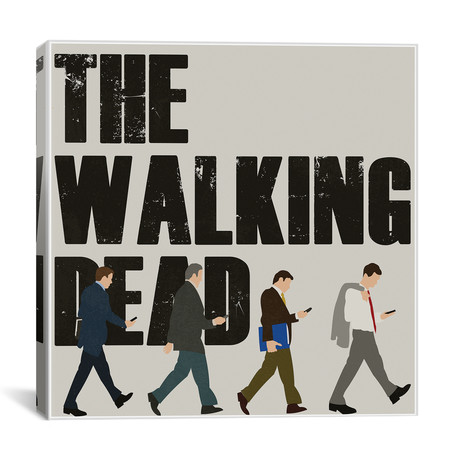 The Walking Dead // Izaac Zevalking (18"W x 18"H x 0.75"D)